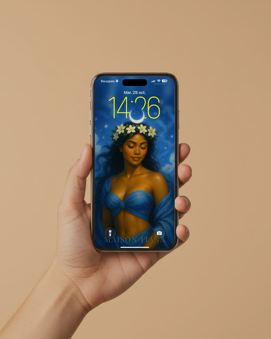 Emportez la muse d’Air avec vous, dans un souffle de paix, de féminité et de lumière.