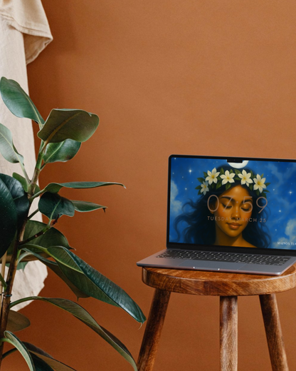 Un fond d’écran qui invite à ralentir, respirer, s’aligner.