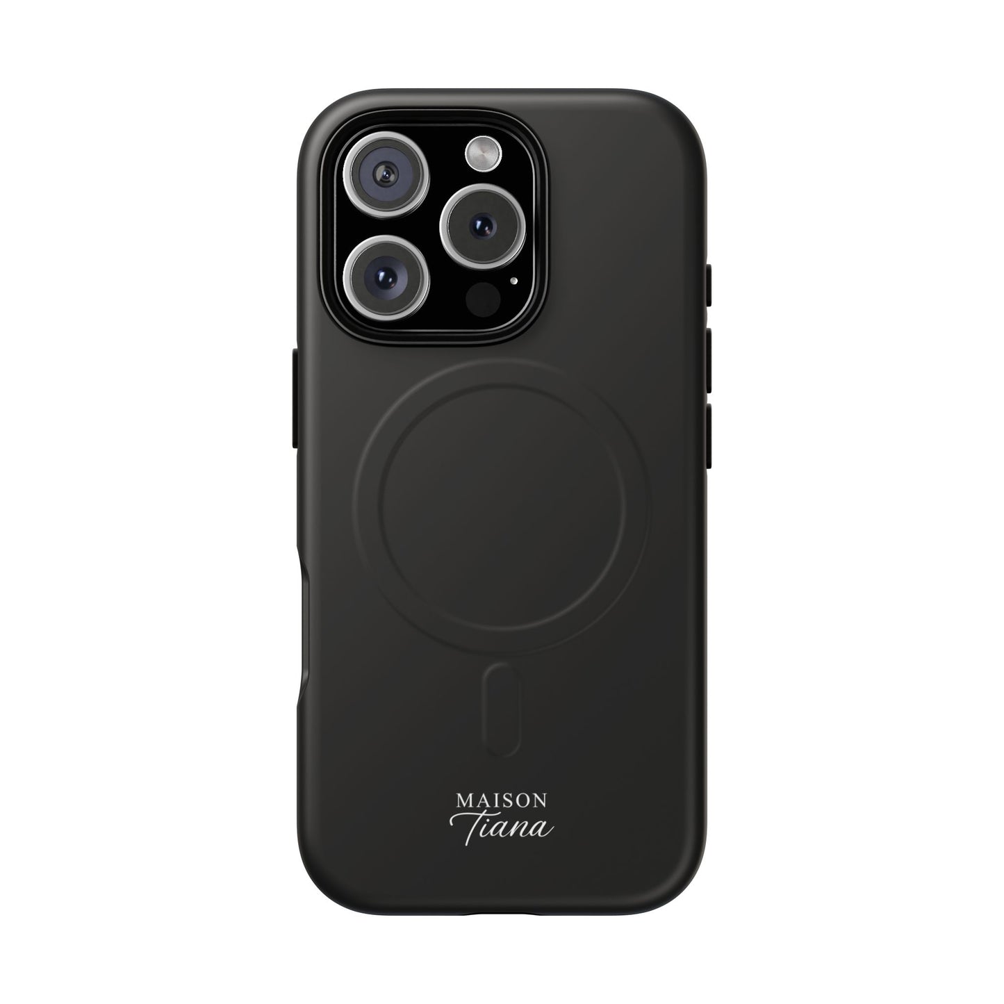 Coque Maison Tiana – Noir Divin – Collection Les Couleurs Sacrées – Design poétique et sacré