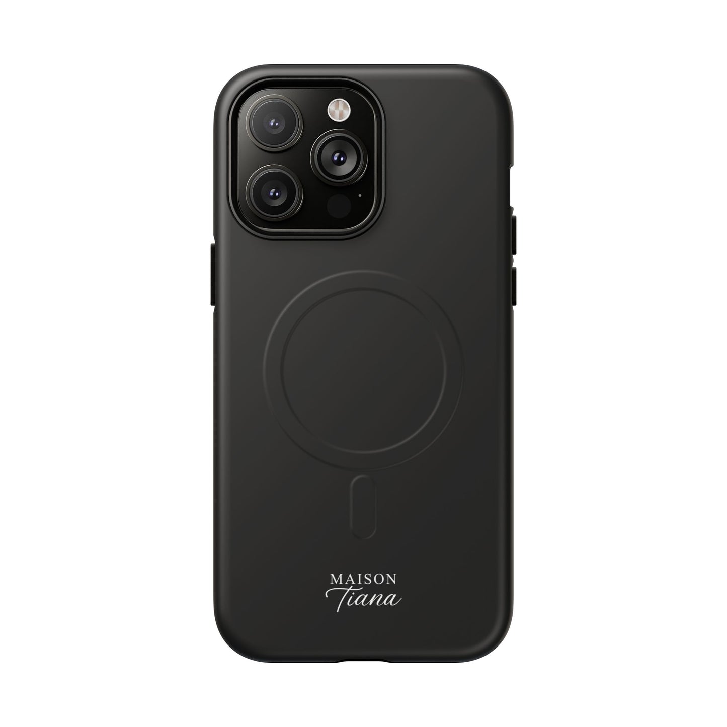 Coque Maison Tiana – Noir Divin – Collection Les Couleurs Sacrées – Design poétique et sacré