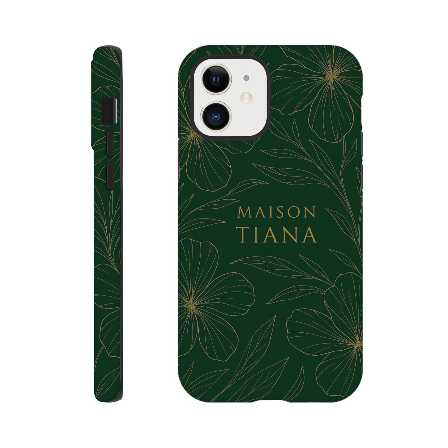 Coque iPhone 14 Maison Tiana – finition brillante, élégance et protection.