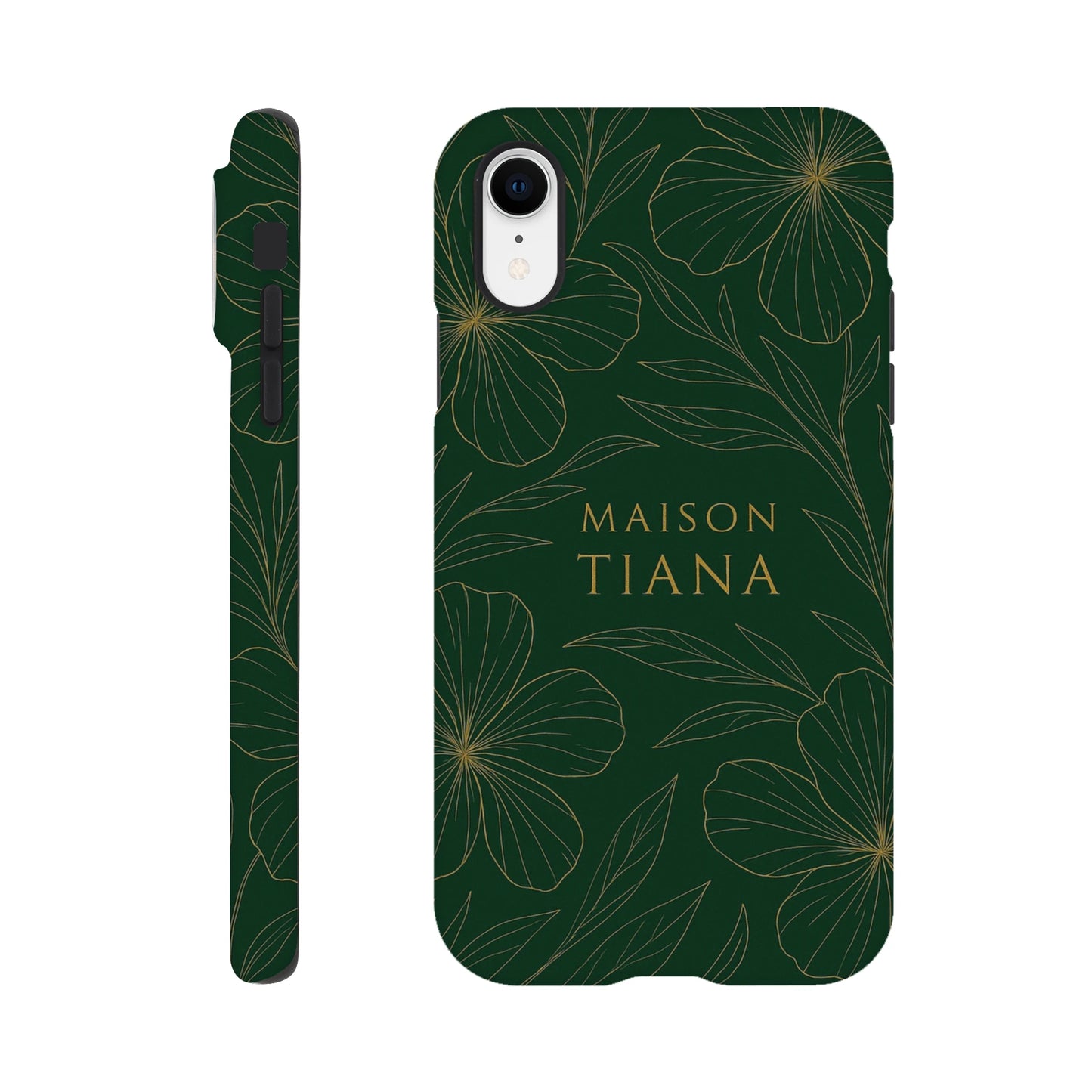 Coque iPhone 15 Maison Tiana – raffinement et style artistique unique.